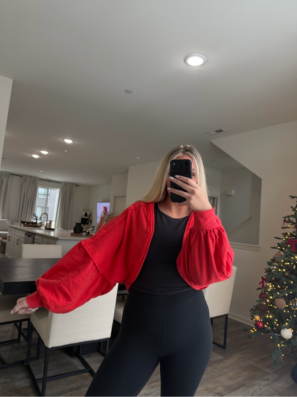 Ayla red bolero shrug nwt - Picture 10 of 16